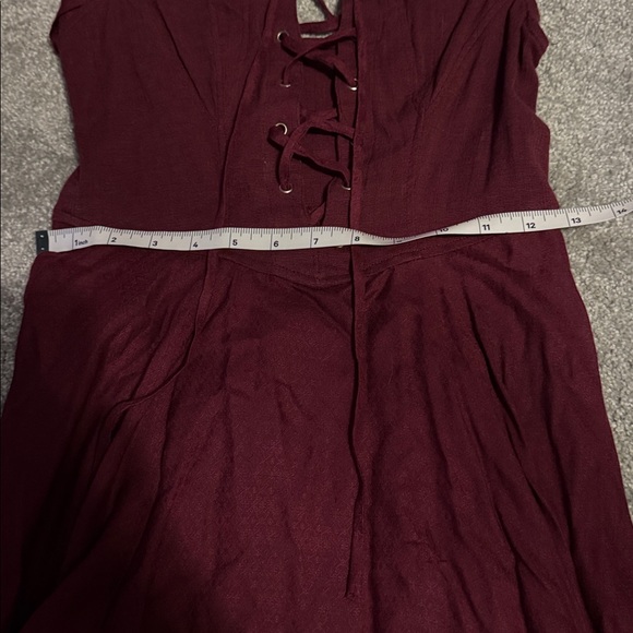 Burgundy Baby doll shirt - Picture 6 of 6